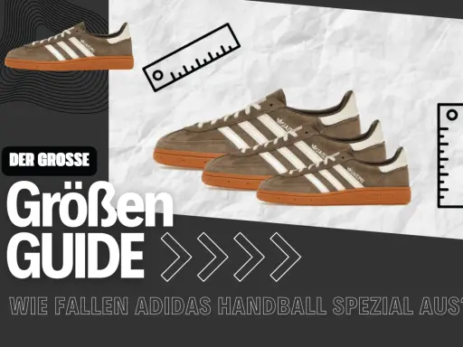 Größenratgeber für Adidas Handball Spezial: Hier erfährst du, wie fallen Adidas Spezial aus, mit Größenvergleich und Messwerkzeugen.
