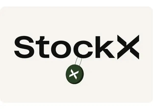 Das StockX-Logo mit einem grünen Anhänger. Informiere dich über die StockX Lieferzeit, um deine Sneaker schnell zu erhalten.